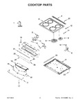 Diagram for 02 - Cooktop Parts