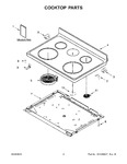 Diagram for 02 - Cooktop Parts