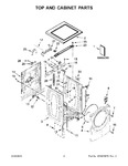 Diagram for 02 - Top And Cabinet Parts