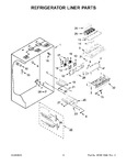 Diagram for 04 - Refrigerator Liner Parts