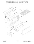 Diagram for 08 - Freezer Door And Basket Parts