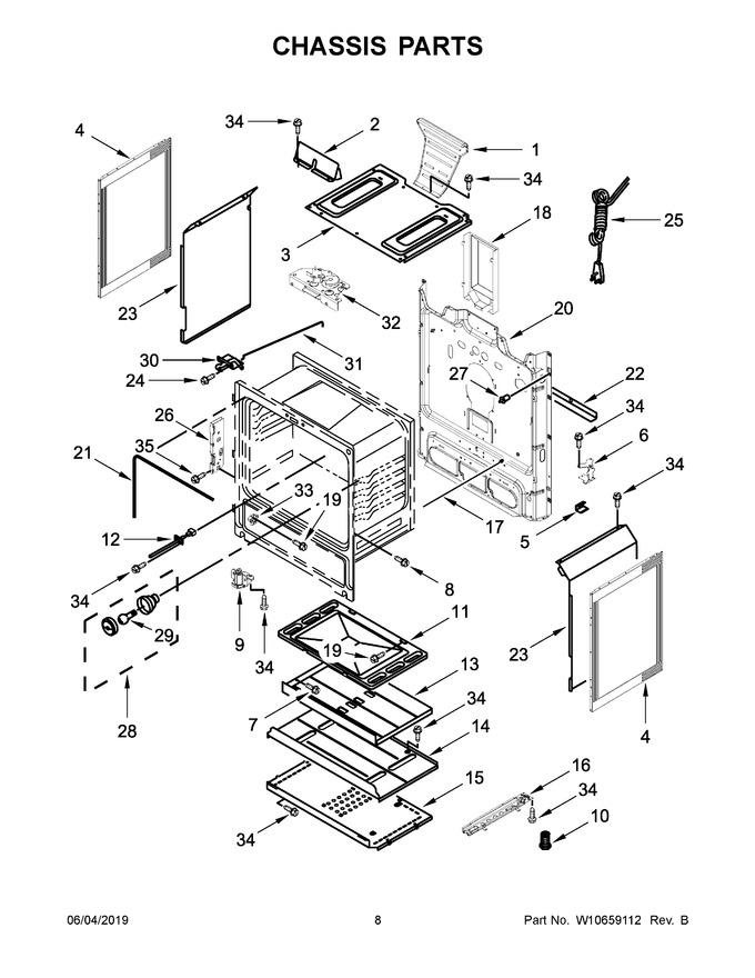 Diagram for WFG524SLAB2