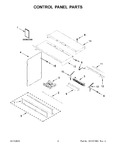 Diagram for 02 - Control Panel Parts