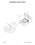 Diagram for 09 - Microwave Door Parts