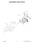 Diagram for 09 - Microwave Door Parts