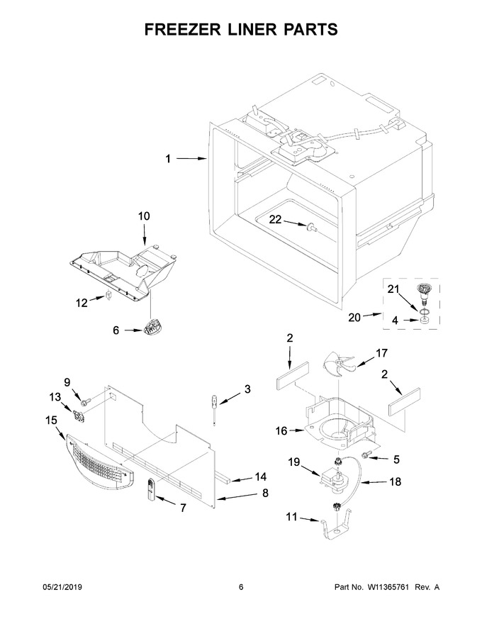 Diagram for WRB119WFBM01