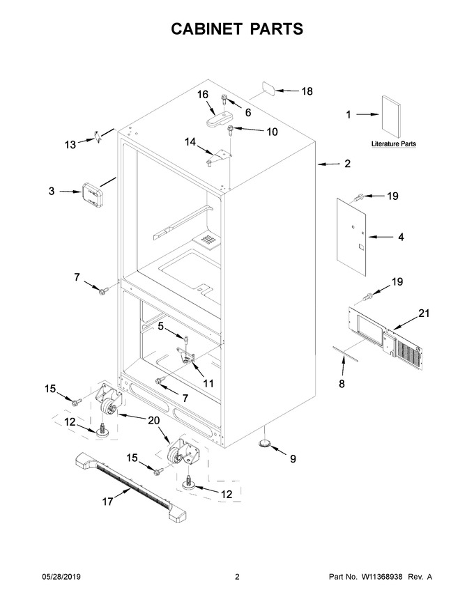 Diagram for WRB329DFBW01