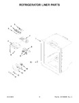 Diagram for 03 - Refrigerator Liner Parts