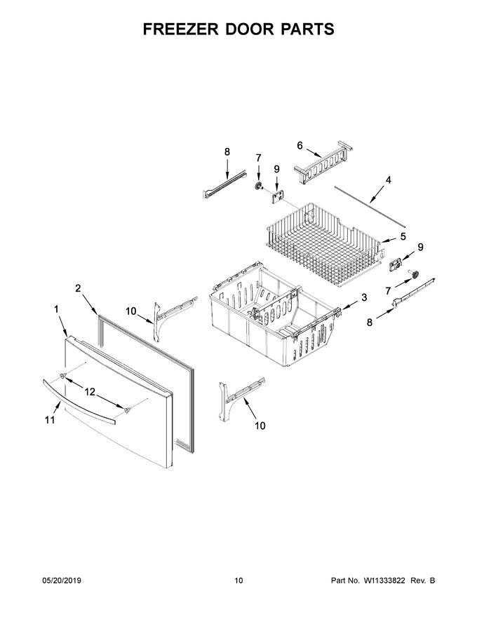 Diagram for WRX735SDHW01