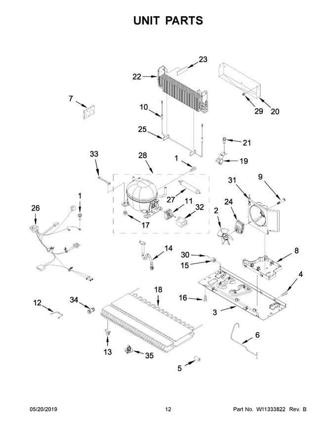 Diagram for WRX735SDHV01