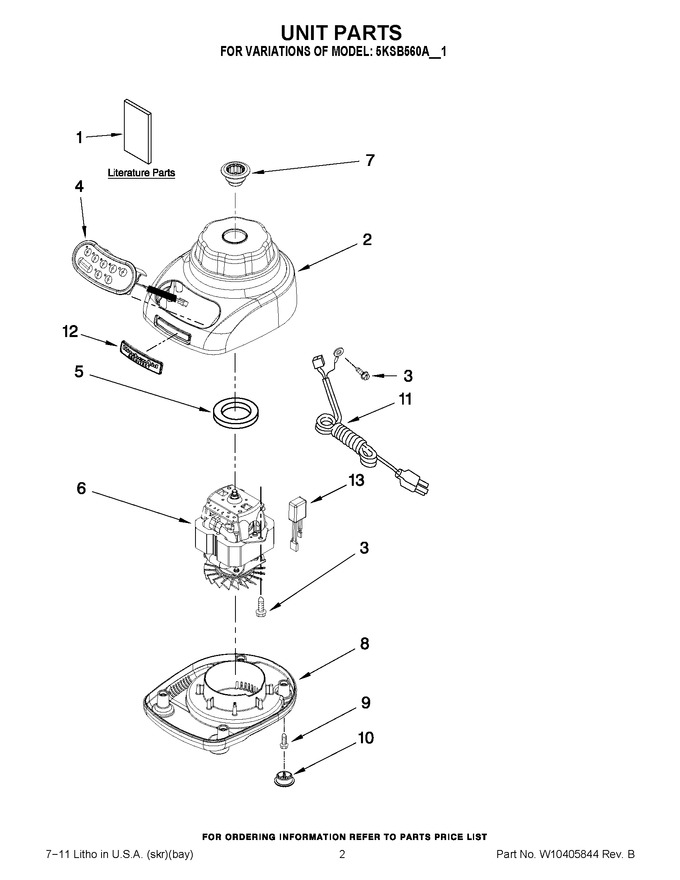 Diagram for 5KSB560AWH1