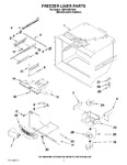 Diagram for 02 - Freezer Liner Parts