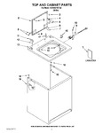 Diagram for 01 - Top And Cabinet Parts