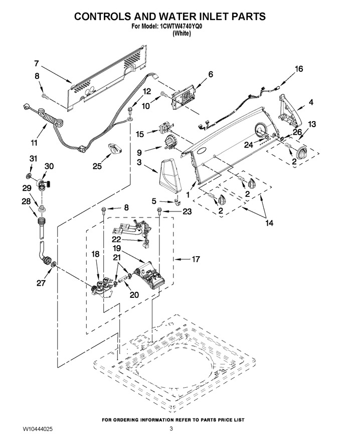 Diagram for 1CWTW4740YQ0