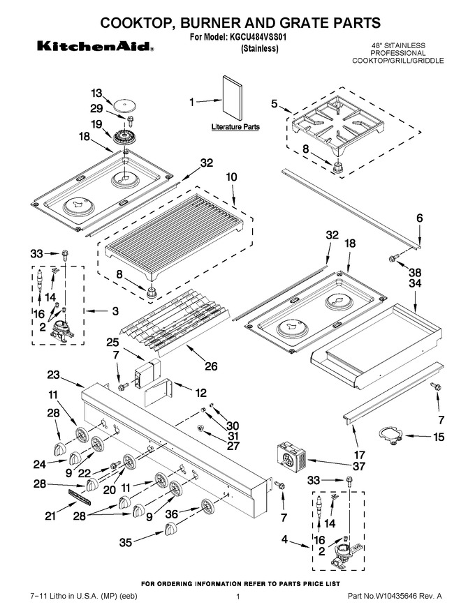 Diagram for KGCU484VSS01