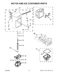 Diagram for 06 - Motor And Ice Container Parts