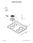 Diagram for 02 - Cooktop Parts