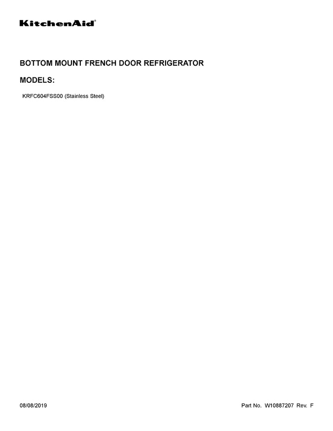 Diagram for KRFC604FSS00