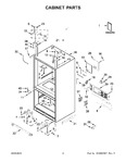 Diagram for 02 - Cabinet Parts