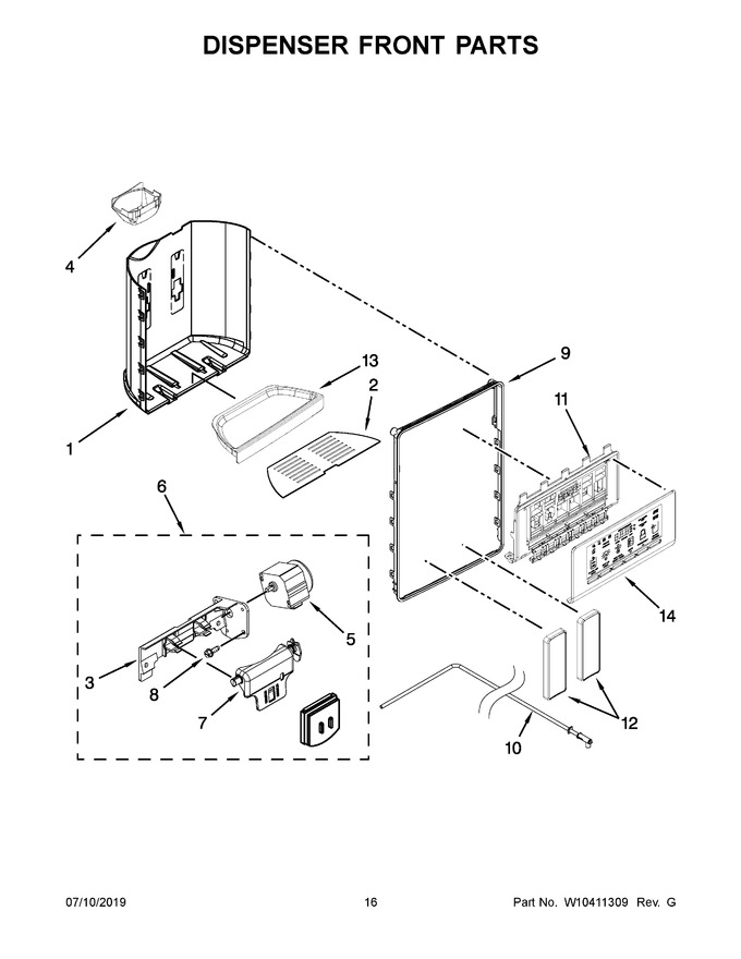 Diagram for WSF26C3EXB01