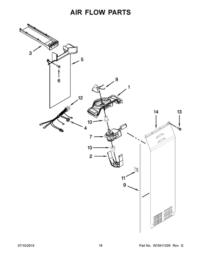 Diagram for WSF26C3EXW01