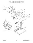 Diagram for 02 - Top And Console Parts