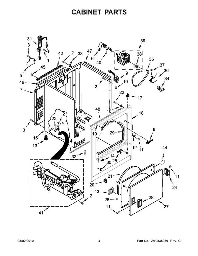 Diagram for WGD7300DW1