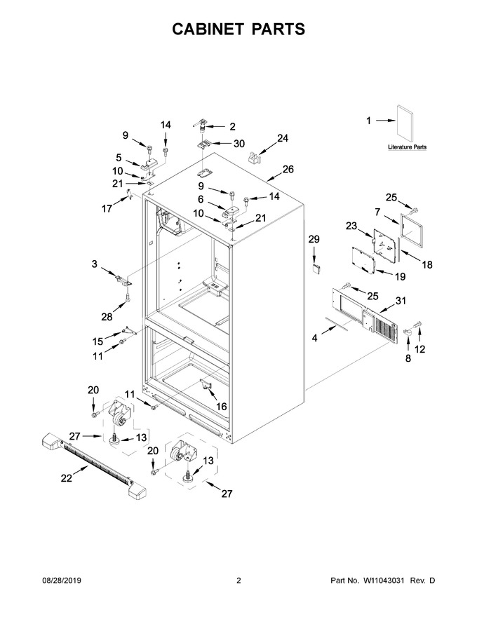 Diagram for WRF555SDHB00