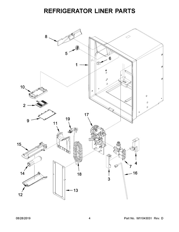 Diagram for WRF555SDHB00