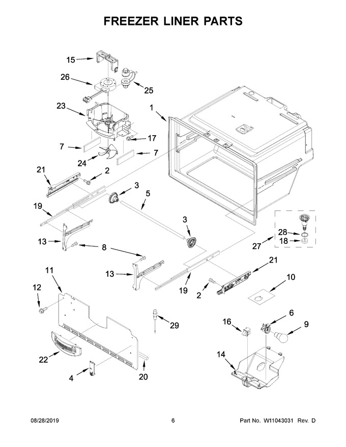 Diagram for WRF555SDHB00