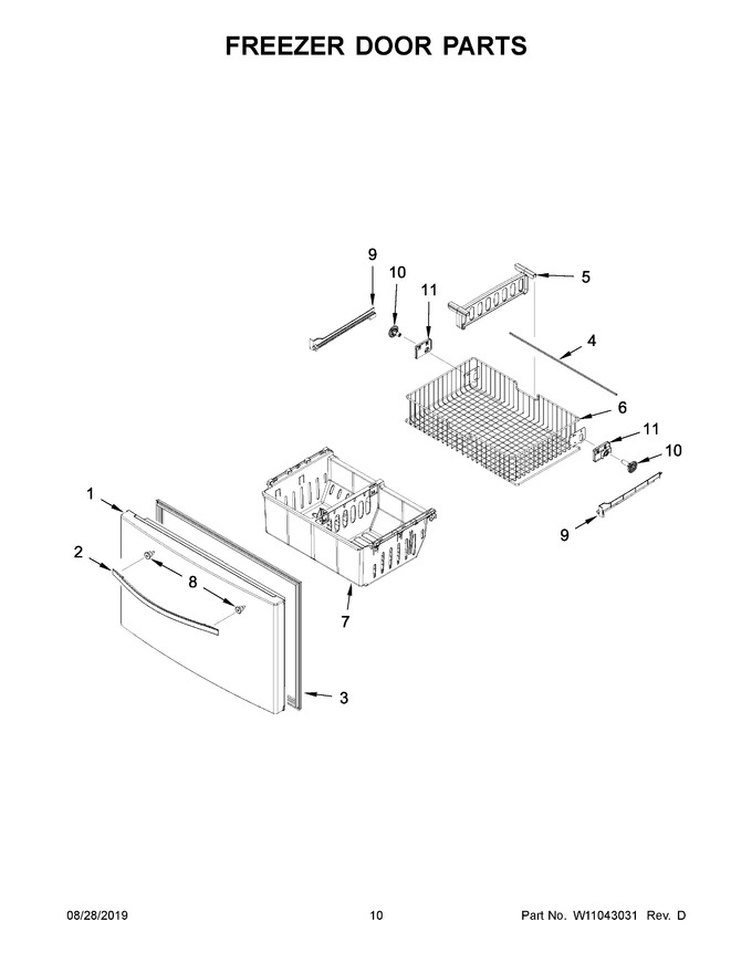 Diagram for WRF555SDHW00