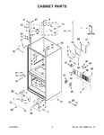 Diagram for 02 - Cabinet Parts