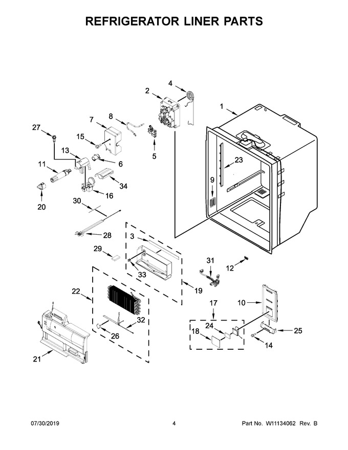 Diagram for WRF954CIHZ00