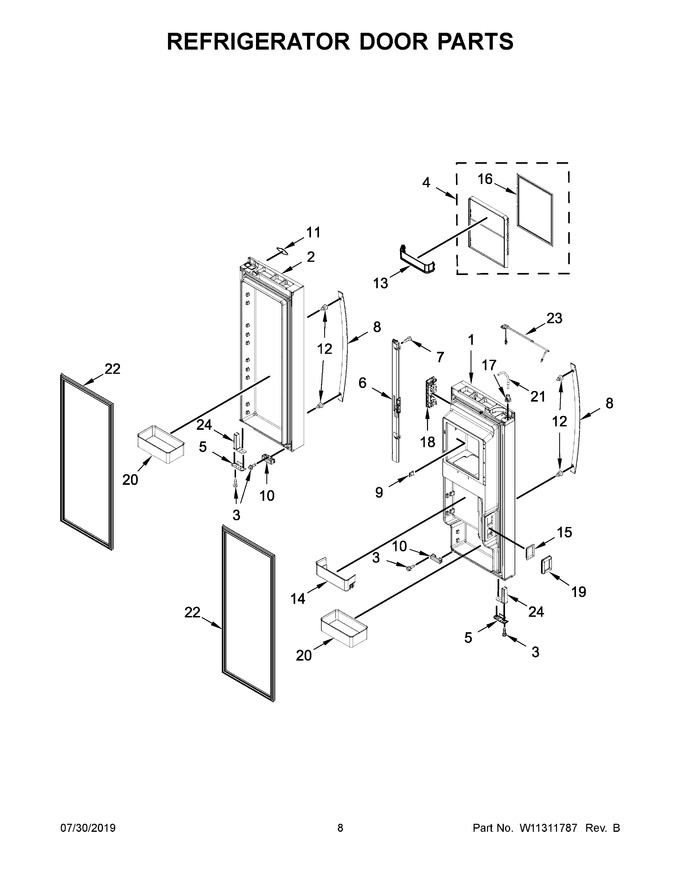 Diagram for WRF954CIHZ01