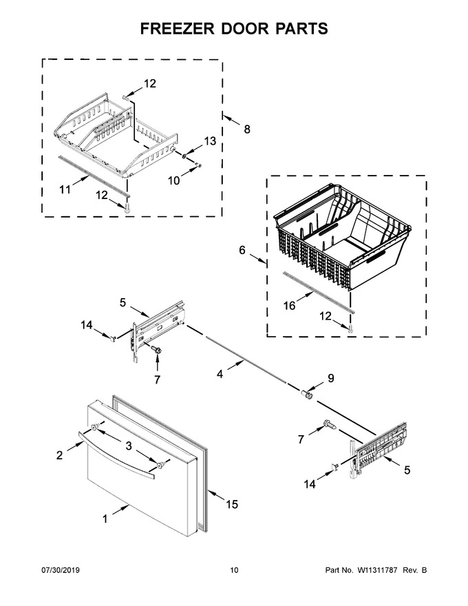 Diagram for WRF954CIHZ01