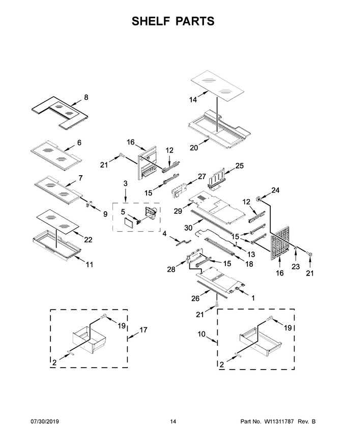 Diagram for WRF954CIHZ01