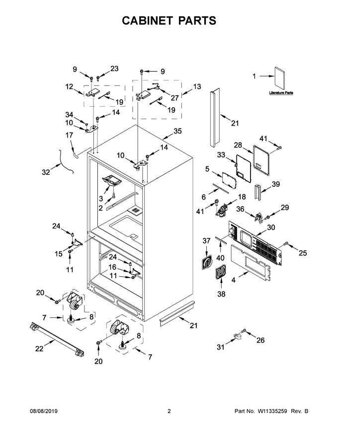 Diagram for WRF954CIHZ02