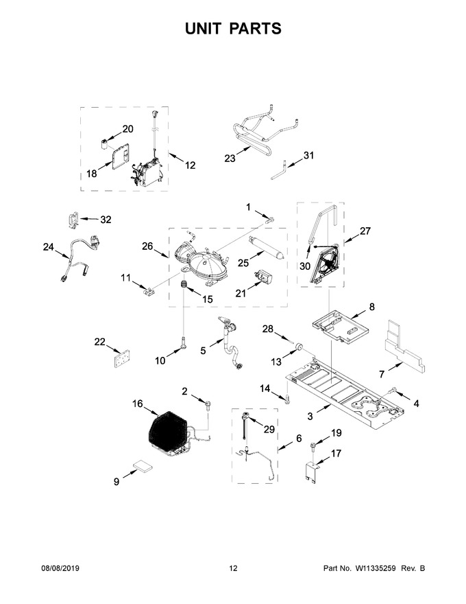 Diagram for WRF954CIHZ02