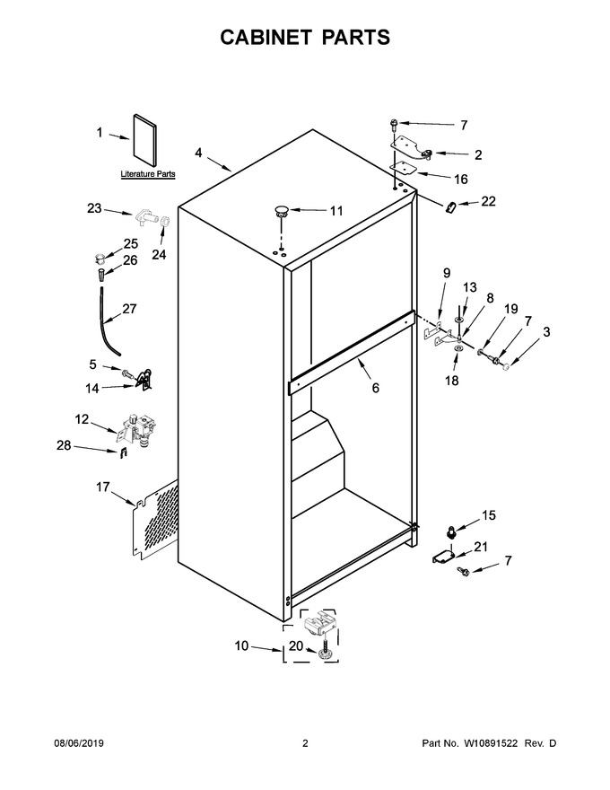 Diagram for WRT518SZFM00