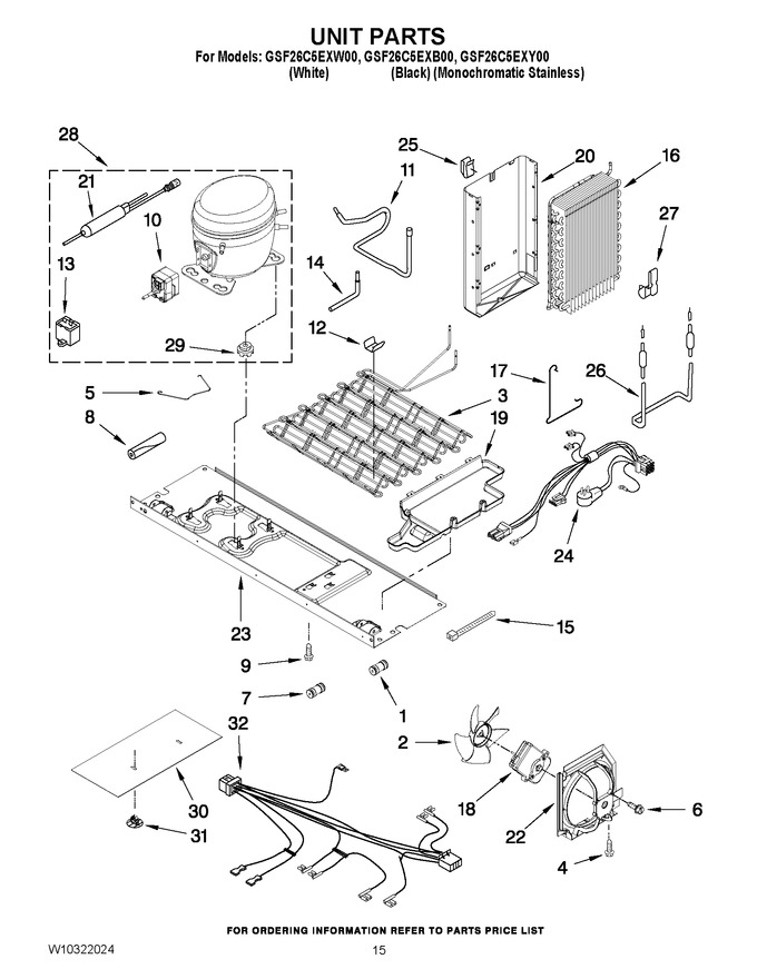 Diagram for GSF26C5EXB00