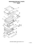 Diagram for 03 - Refrigerator Shelf Parts