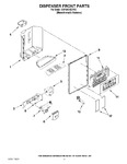 Diagram for 08 - Dispenser Front Parts