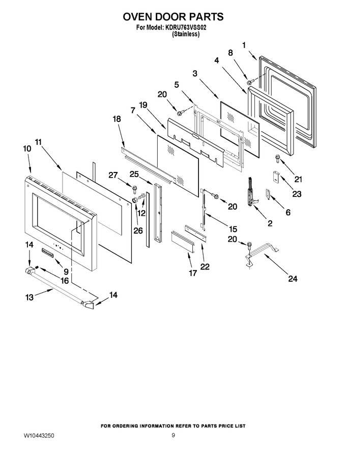 Diagram for KDRU763VSS02