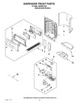 Diagram for 08 - Dispenser Front Parts