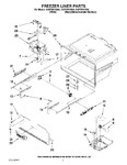 Diagram for 06 - Freezer Liner Parts