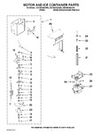 Diagram for 05 - Motor And Ice Container Parts