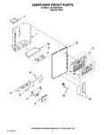 Diagram for 08 - Dispenser Front Parts