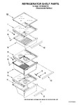 Diagram for 03 - Refrigerator Shelf Parts