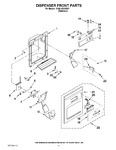 Diagram for 08 - Dispenser Front Parts