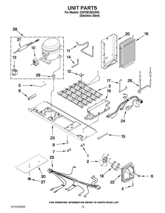 Diagram for GSF26C5EXS03